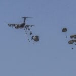 צה"ל: 785 חבילות סיוע הוצנחו עד כה בעזה, מ-8 מדינות שונות