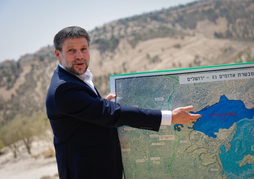 השר סמוטריץ׳ הכריז על הרחבת הבנייה באזורים הנפיצים ביו״ש