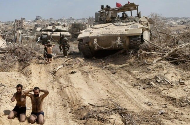 המחבלים יצאו מהפיר, נכנעו והובילו את כוחותינו למחסן אמל"ח