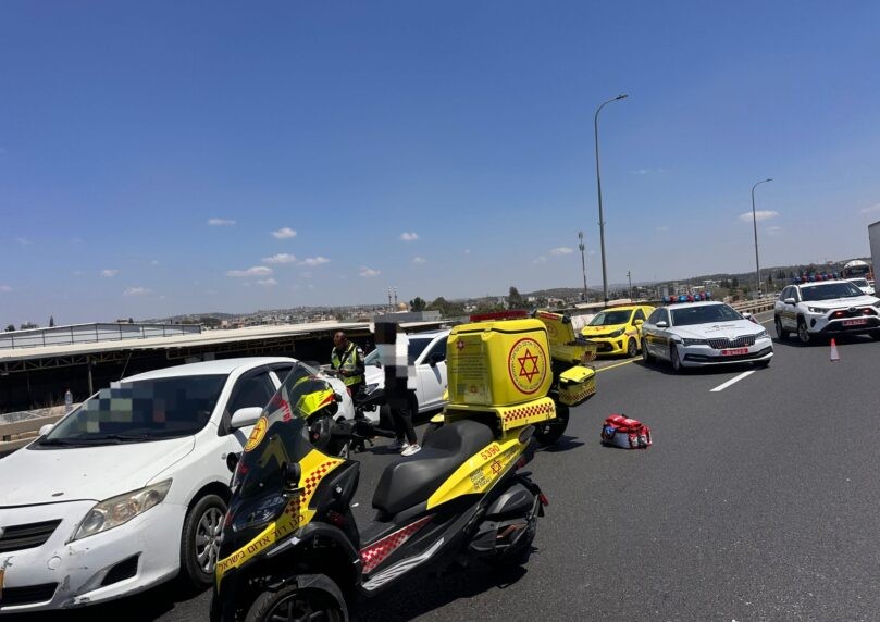 נער בן 15 נפצע קשה בתאונת דרכים סמוך לג'לג'וליה