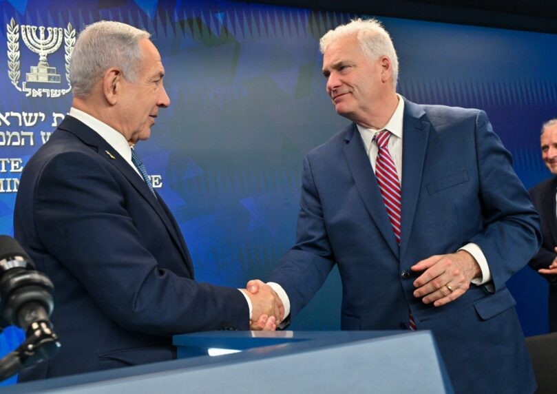 ראש הממשלה נפגש עם משלחת חברי קונגרס רפובליקנים מטעם AIPAC