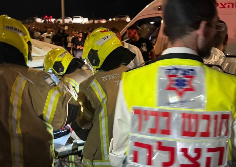 תאונה קטלנית בנגב: גבר כבן 35 נהרג, תינוק במצב קשה