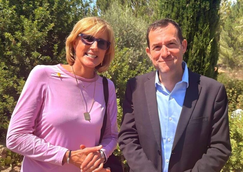 "כאן כדי לדבר על ריבונות": חברת הקונגרס הגיעה לביקור ביו"ש