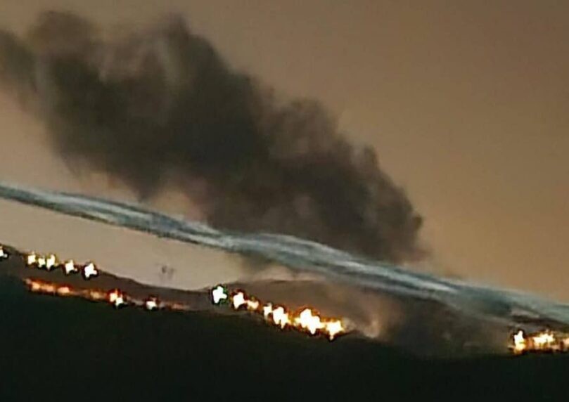 מטוסינו תוקפים תשתית תת קרקעית של חיזבאללה בלבנון