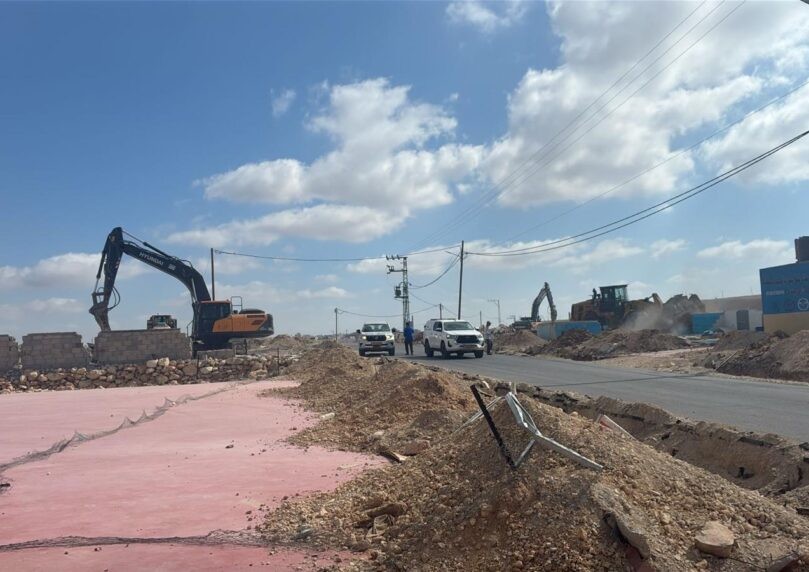 "איום ביטחוני חמור": כוחותינו הרסו שוק פיראטי סמוך לחברון
