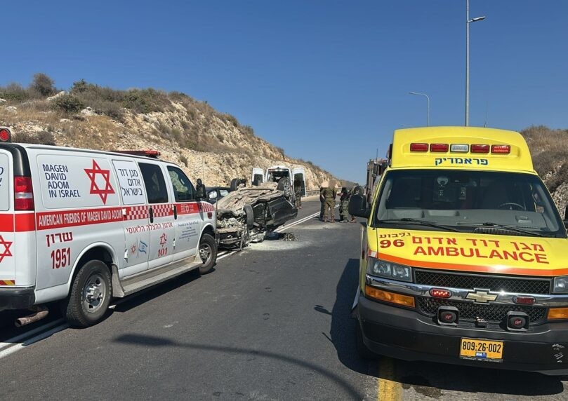 התאונה הקשה בשרון: גבר בן 50 נהרג בהתנגשות בין שני רכבים
