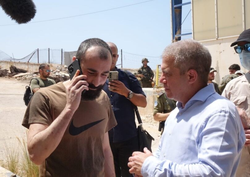 ערבי ישראלי שהיה כלוא בלבנון במשך כשנה הושב לישראל