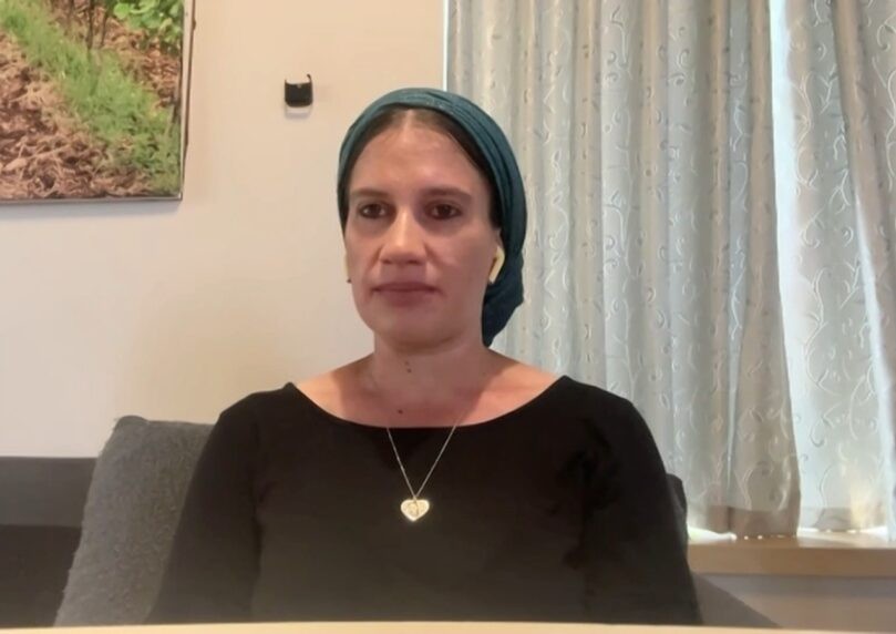 אלמנתו של הרב אבי גולדברג שהתארסה: "מוכרחים להרים את הראש"