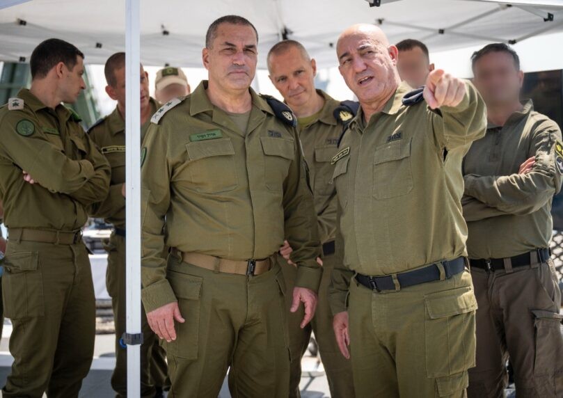הרמטכ״ל בבסיס חיל הים: "אנחנו נמצאים במלחמה רב זירתית"