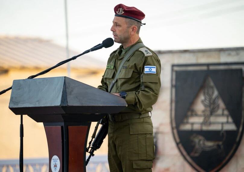 מפקד פקמ"ז משיב לביקורת: "הצדק, המוסר והחוק - נר לרגלינו"