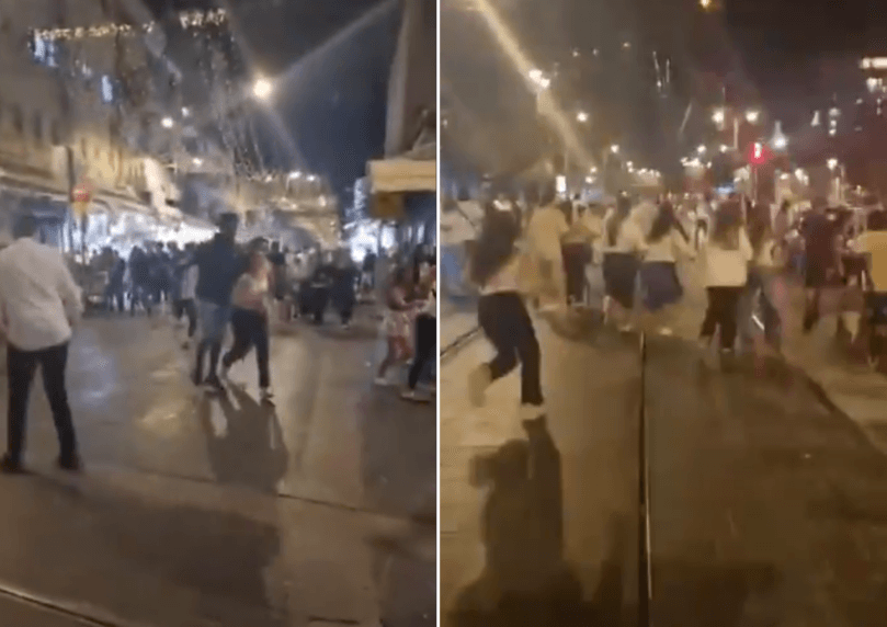 צעקות ובריחה המונית: מהומה פרצה בשוק מחנה יהודה | צפו