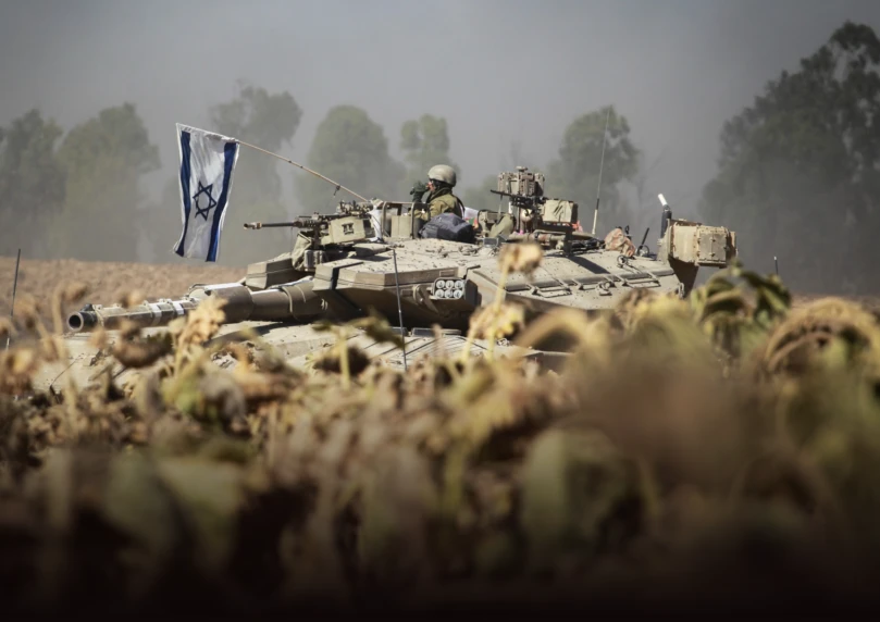 צפו בתיעוד: כוחותינו תקפו בעזה בניין שהיה בשימוש החמאס