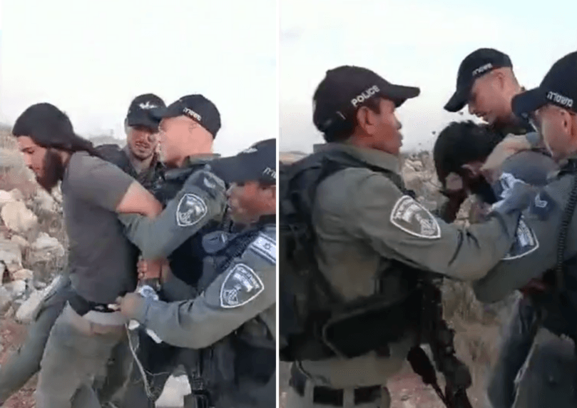לאחר 3 שנים: הורשע שוטר מג"ב שתקף מתיישב ומשך בפאותיו