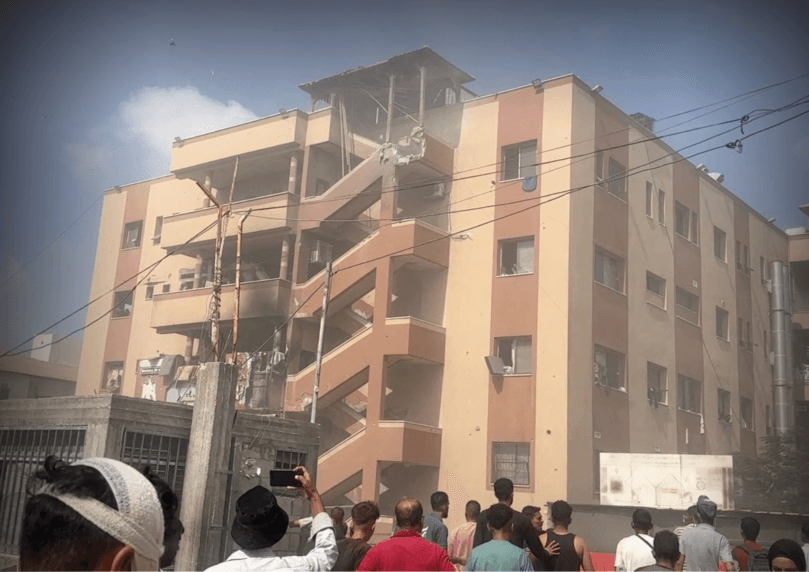 כוחותינו פעלו בבית החולים נאצר - שהפך למפקדת טרור