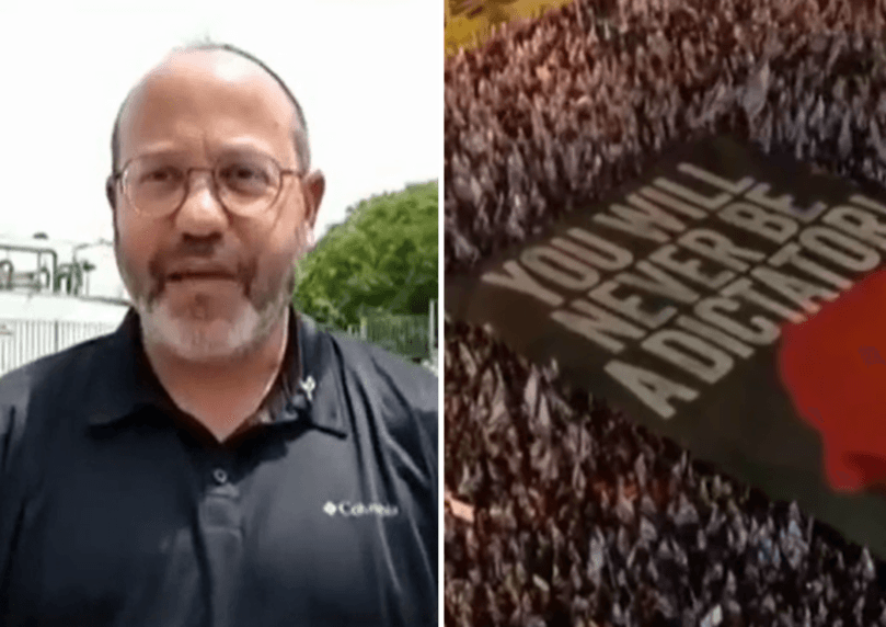 אב החטוף בקריאה לציבור: "אל תיקחו חלק בהשבתת המשק" | צפו