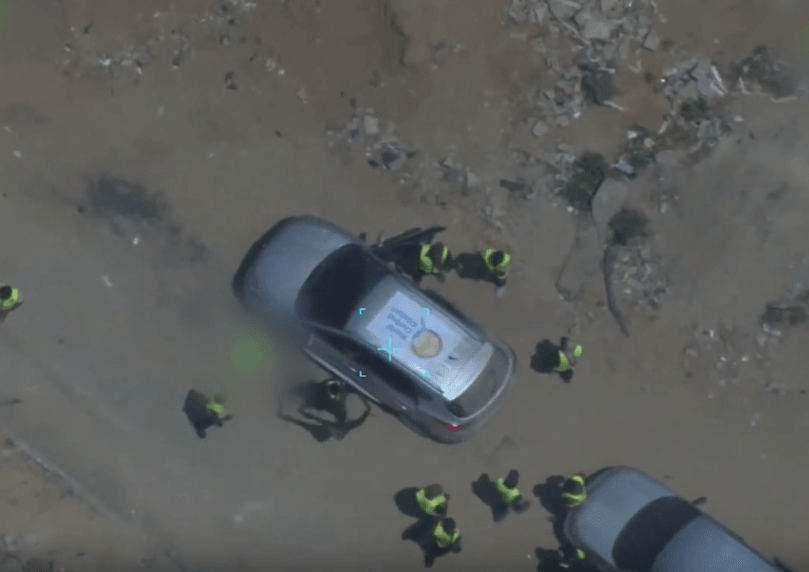 מחבלים פעלו בחסות סמל של ארגון בינלאומי - וחוסלו מהאוויר