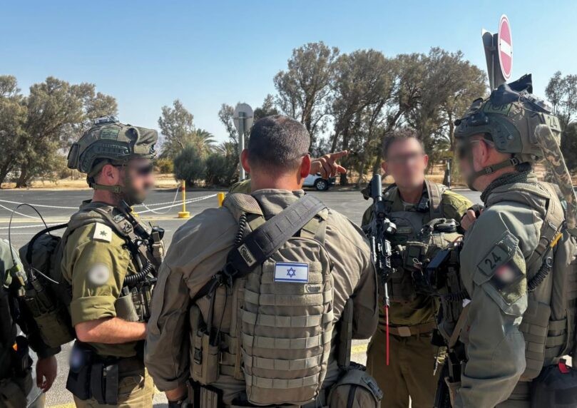 "הזירה ערוכה": צה"ל ערך תרגיל רב-זרועי במרחב העיר אילת