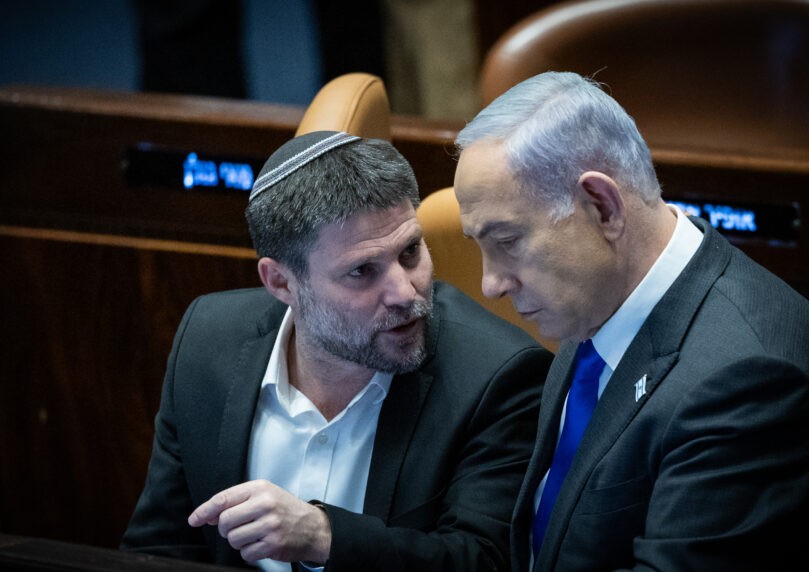 סמוטריץ' לנתניהו: "מצפה שתחזור מוושינגטון עם החלטה"