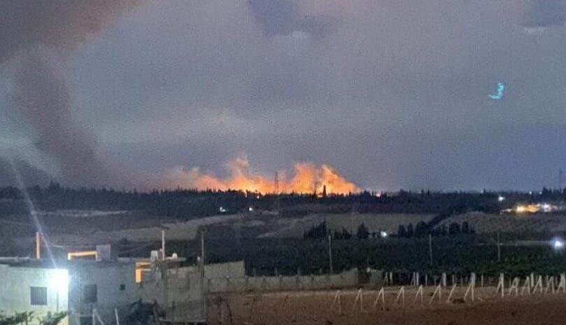 דיווח ערבי: תקיפה ישראלית באזור חומס שבסוריה