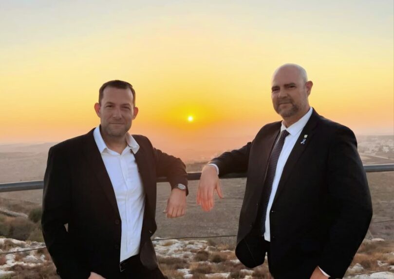 יו"ר הכנסת אוחנה ביקר בשומרון: "להחיל ריבונות על כל יו"ש"