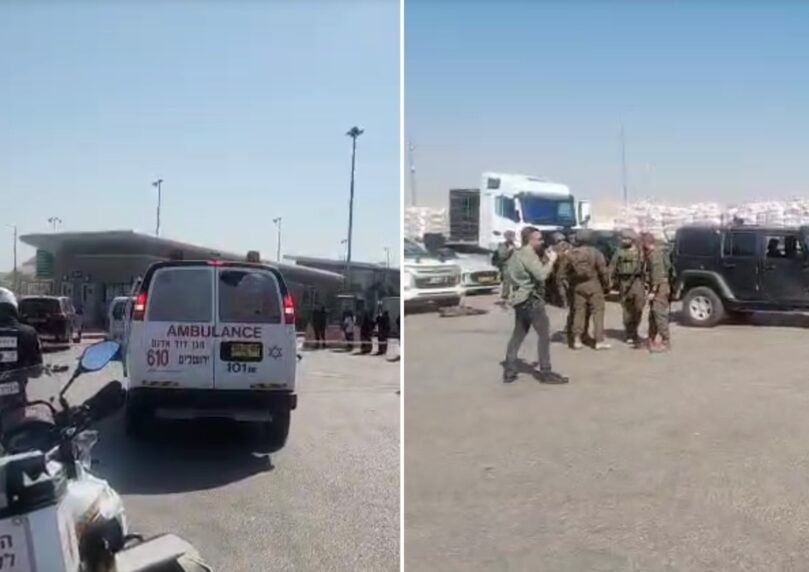שני נרצחים בפיגוע קשה במעבר אלנבי, המחבל נוטרל בזירה