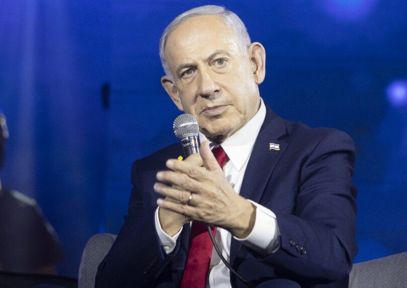 הקהל קרא לריבונות, נתניהו השיב לברדוגו: "חכה בסבלנות"