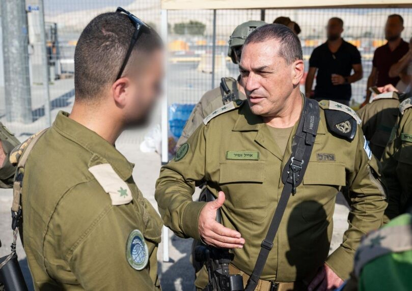 הרמטכ"ל הנחה על הפסקת מעבר השיירות מירדן: "נפיק לקחים"