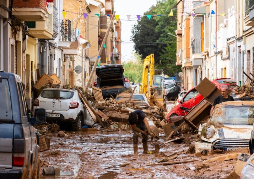 תחזית מטרידה בספרד: שיטפונות עזים צפויים בוולנסיה וקטלוניה