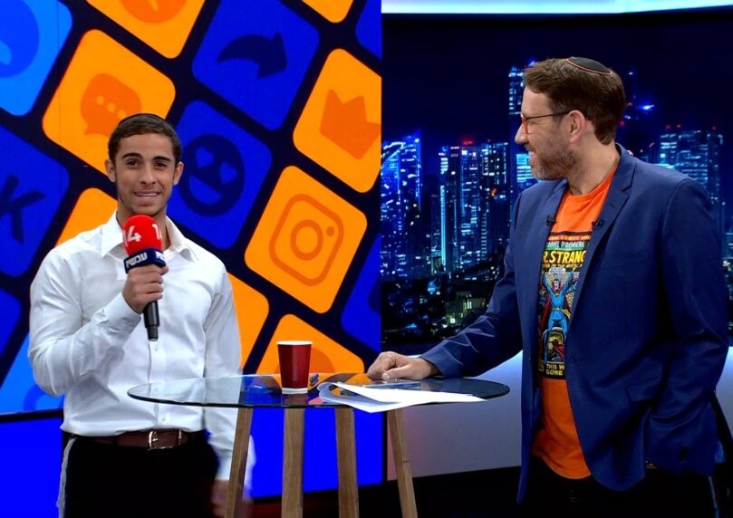 הכירו את הנינג'ה החרדי שהדהים את יהודה שלזינגר בשידור חי