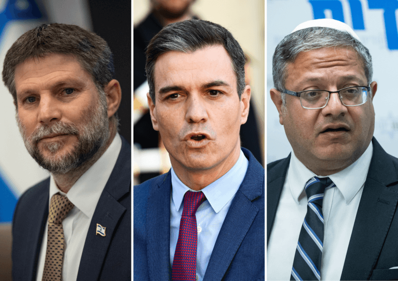 ספרד אוסרת על השרים סמוטריץ' ובן גביר להיכנס לשטחה