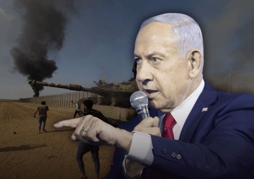 נתניהו אישר לקדם את חוק העמדה לדין של משתתפי טבח ה-7.10