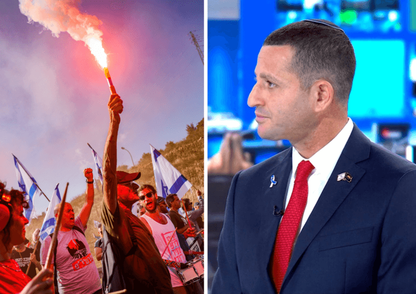 ח"כ טל: "האלימות האנרכיסטית משמאל עלולה להיגמר ברצח פוליטי"
