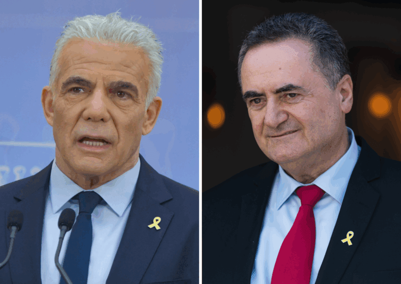 "יש לי תעודת בגרות": העקיצה המשעשעת של השר כ"ץ ליאיר לפיד