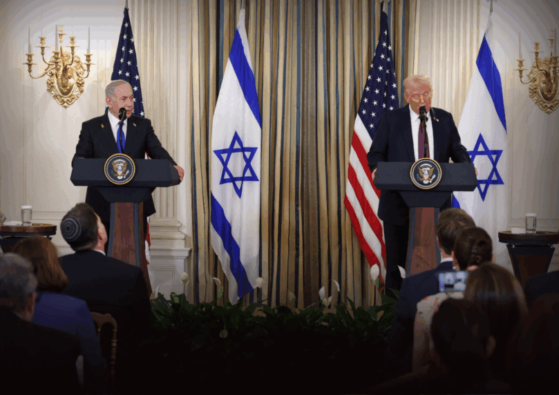 תוכנית 21 הנקודות: רוב מוחץ בציבור בעד המתווה שהציג טראמפ