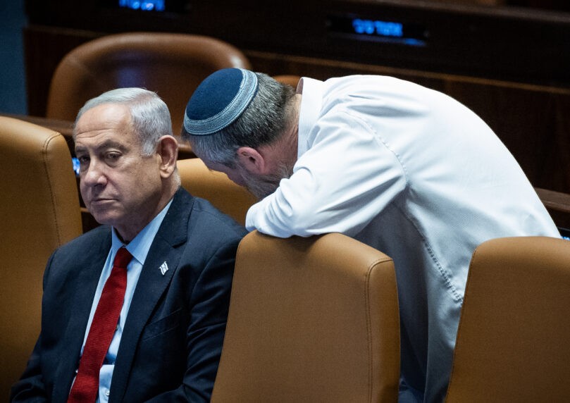 אבי מעוז לנתניהו: "האם אנחנו הכוכב ה-51 בדגל האמריקאי?"