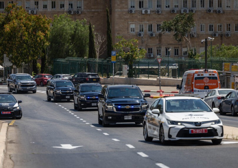 ביקור סגן נשיא ארה"ב בישראל: אלו הכבישים שצפויים להיחסם