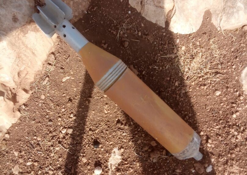 לא התפוצצה בנס: רקטה נוספת אותרה סמוך לחווה בבנימין