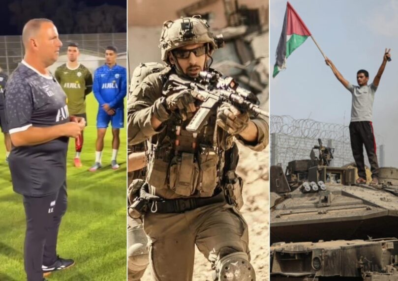 הנאום המצמרר של מאמן נבחרת ישראל: "גאים להיות חלק מהעם הזה"