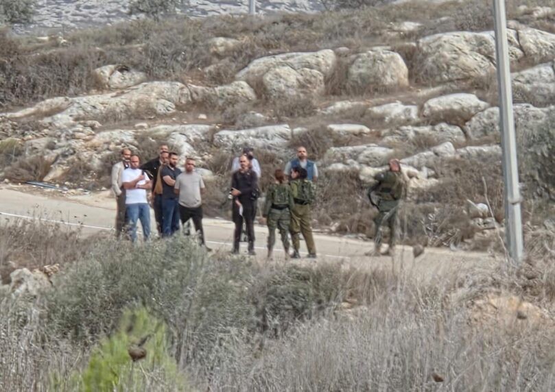 אנרכיסטים ניסו לפרוץ לחווה בשומרון - המתיישבים הזעיקו כוחות