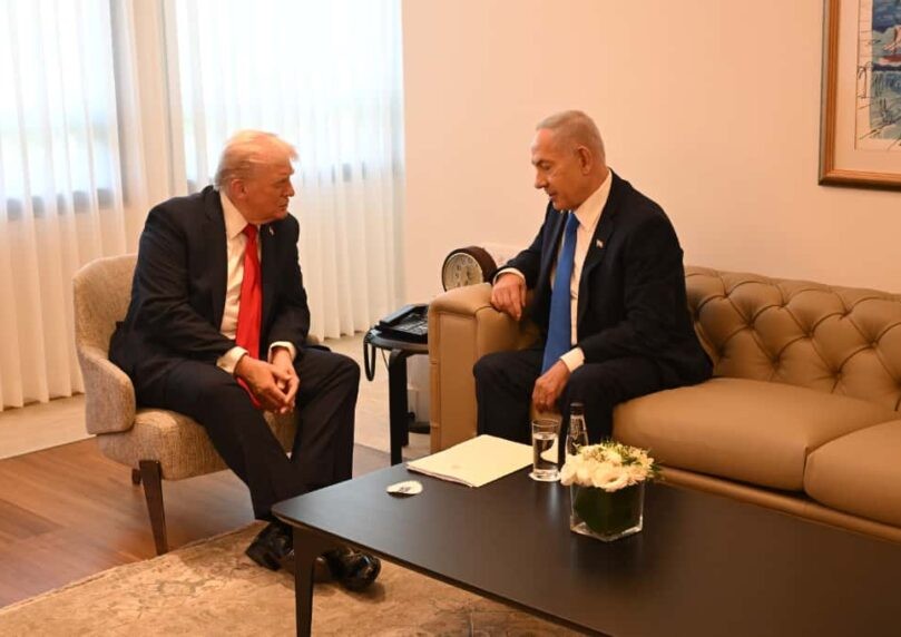 אחרי הביפר המוזהב: זו המתנה שהעניק ראש הממשלה לנשיא טראמפ