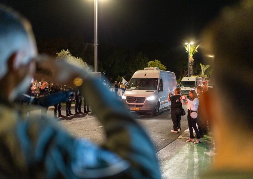 ארונו של החלל החטוף הגיע למכון לרפואה משפטית באבו כביר