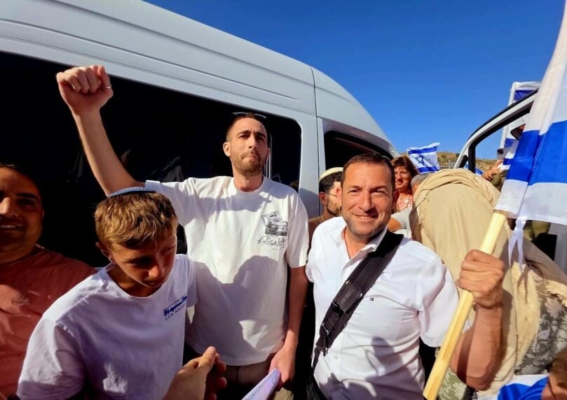 אבינתן אור בקבלת פנים בשומרון: "ביחד, אף אחד לא יכול עלינו"