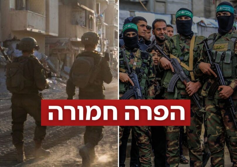 הפסקת אש חד צדדית: מחבלים פתחו בירי על כוחותינו במרחב רפיח