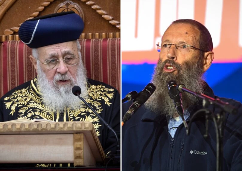 ראש מכינת עלי מסביר את המאבק של הרב יצחק יוסף נגד הגיוס