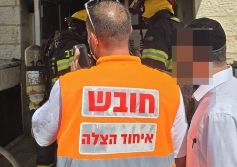 שריפה פרצה ביישוב תל ציון בבנימין, 21 לכודים חולצו מהזירה