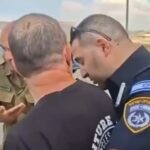 בעודו לובש מדים: תת-אלוף ניסה למנוע משוטרת לעצור פעיל שמאל