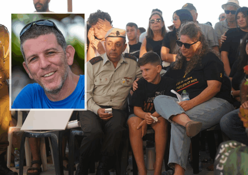 טל חיימי הובא למנוחות - אלמנתו: "נחזור הביתה לניר יצחק"