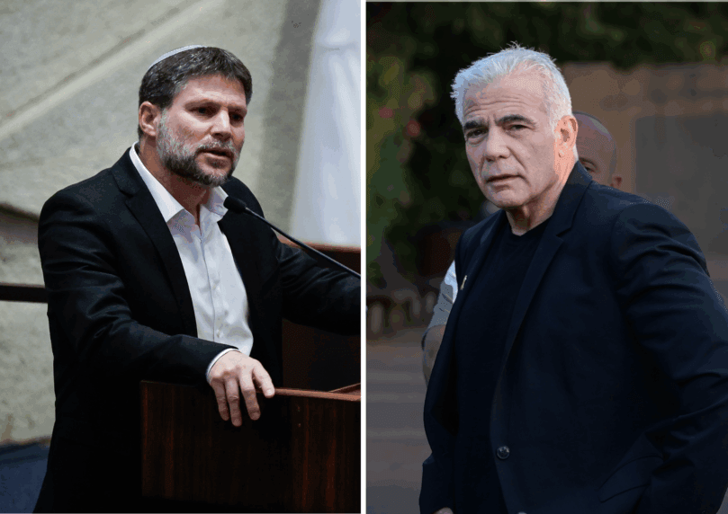 קרב ברשת בין סמוטריץ' ללפיד: "הכל בשביל פוליטיקה קטנה"