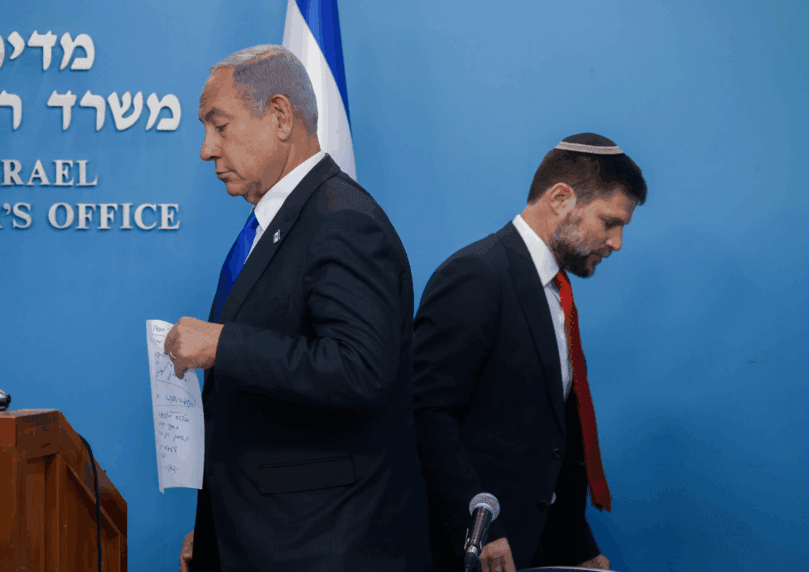 בימין מבהירים לרה"מ: לא נקח חלק בהכשרת מדינה פלשתינית