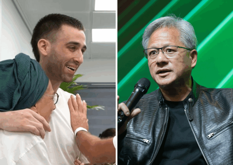 "אבינתן שב הביתה": המכתב המרגש של מנכ"ל אנבידיה לעובדיו